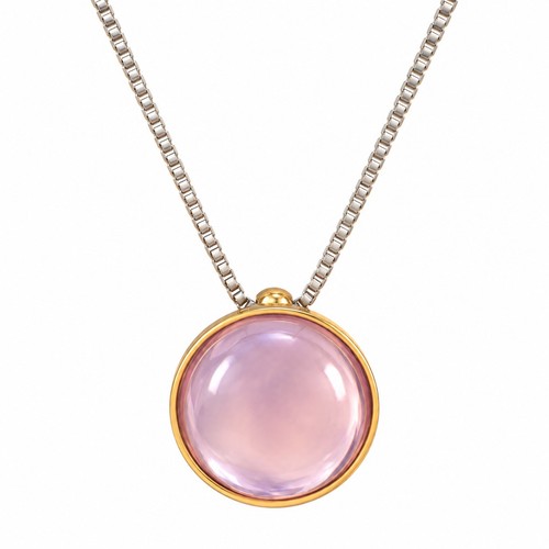 Vintage lalique pink pearled - pink,