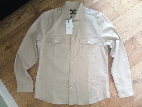Reiss stone whisper cotton - stone,