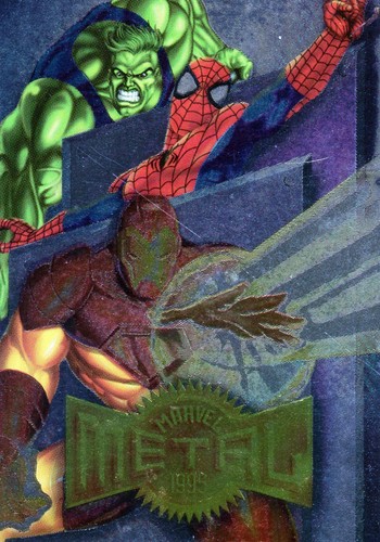 Marvel metal 1995 - marvel,