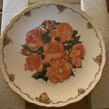 ROYAL ALBERT PLATE - ‘GLAMIS ROSE’ ? Queen Mothers Favourite Flower 1990