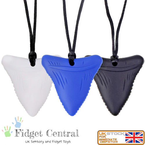 Shark tooth chew necklace - tooth,