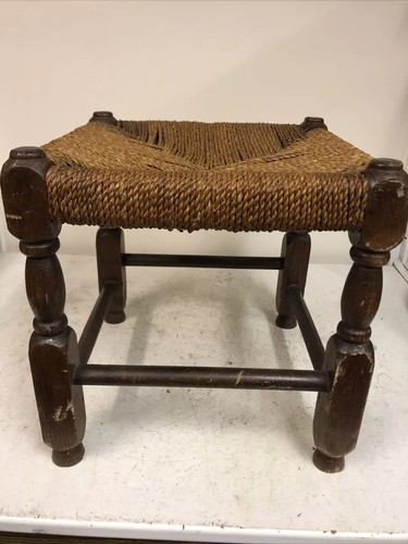 Square footstool foot rest - square,