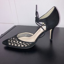 LK Bennett Black Suede And