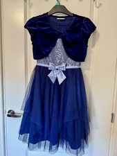 Jona Michelle Dark Blue girls dress age 10