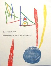 JOAN MIRO mounted vintage