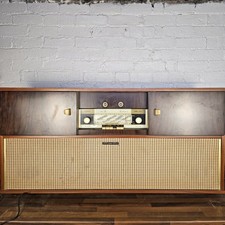 Rare Ecko Music Centre SRG 395 Radiogram, Working Radio, Record Player