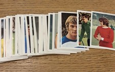 Bundle of 73 FKS Soccer Stars stickers 1970/71 gala VGC