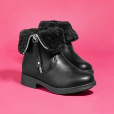 Lilley Girls Boots Black Kids