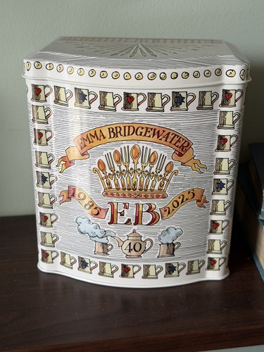 Emma bridgewater tin - tin, year