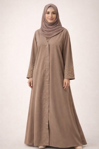 Meqaat nida embroidered - nida, abaya