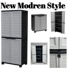 Tall Plastic Cupboard Storage