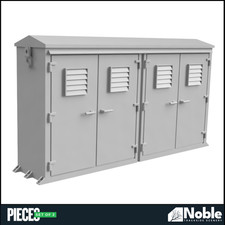 Model railway layout scenery - model,