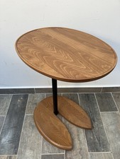 Ekornes Stressless Ellipse Side Table Mid Century Retro