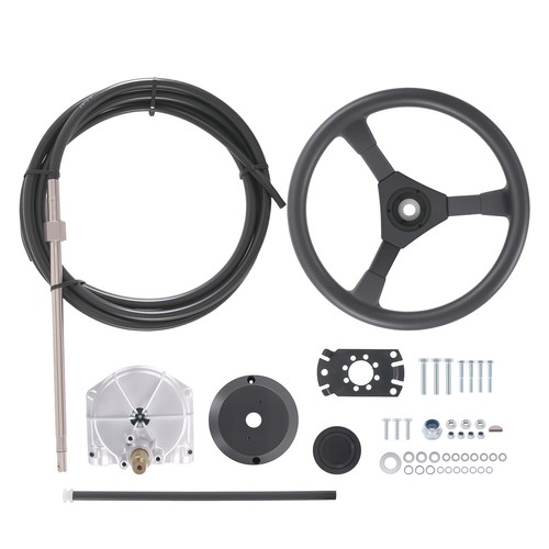 Outboard rotary steering - rotary,