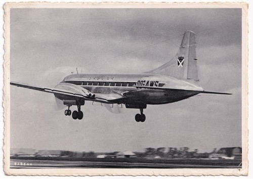 Sabena convair liner - sabena, oo-aws