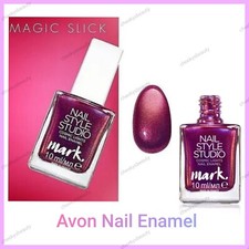 Avon Mark Nail Style Studio Cosmic Lights Nail Enamel MAGIC SLICK,Polish,Varnish