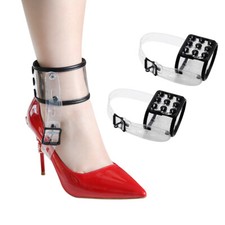 PVC Ankle Cuffs Fixed High