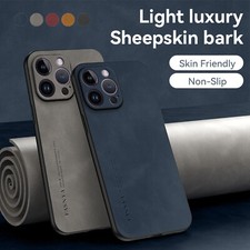 Soft sheepskin phone case