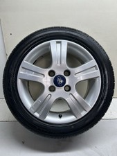 Ford Fiesta Zetec Alloy Wheel And Tyre 15” 4 Stud Mk6 2002-2008. 7S6J-1007-AA