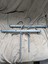 Pair Of Ladder Hooks for Securing Ladders to A Roof Rack, In Good Used Condition