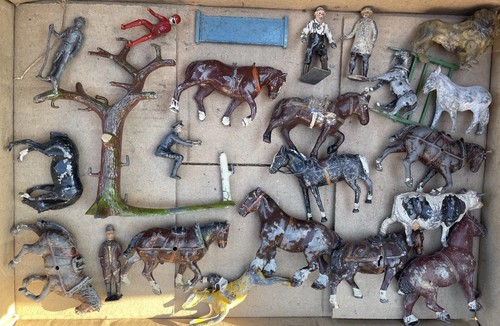 Antique lead inc britains - x,
