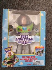Boxed Buzz Lightyear Ultimate Talking Action Figure Collectible Think Way Toys