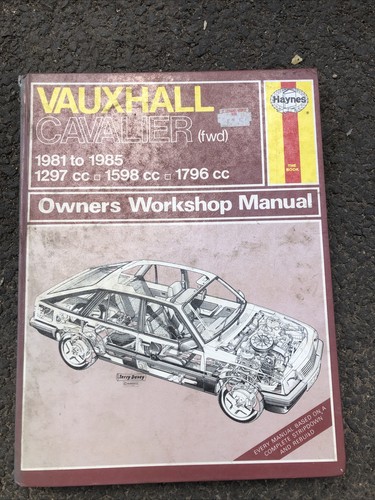 Haynes manual vauxhall - haynes,