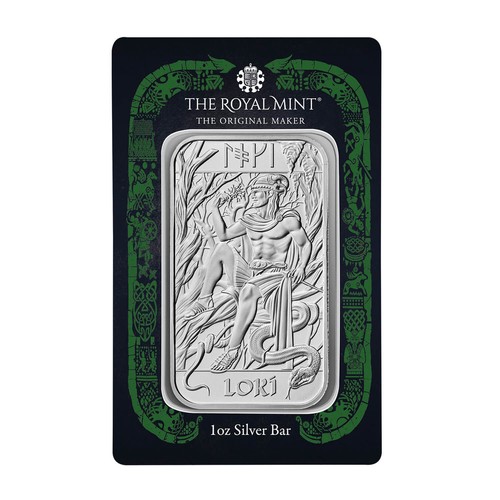 The royal mint - loki, silver