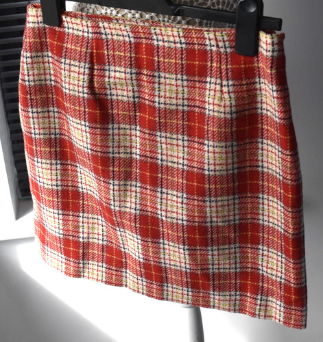 French connection wool tartan - connection,