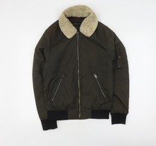 Zara Men's Green Bomber