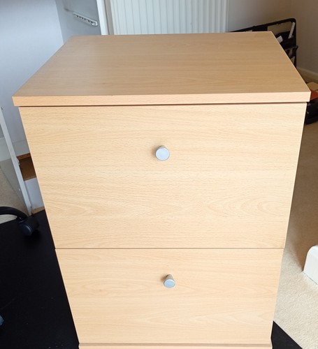 Beech filing cabinet - filing, 2