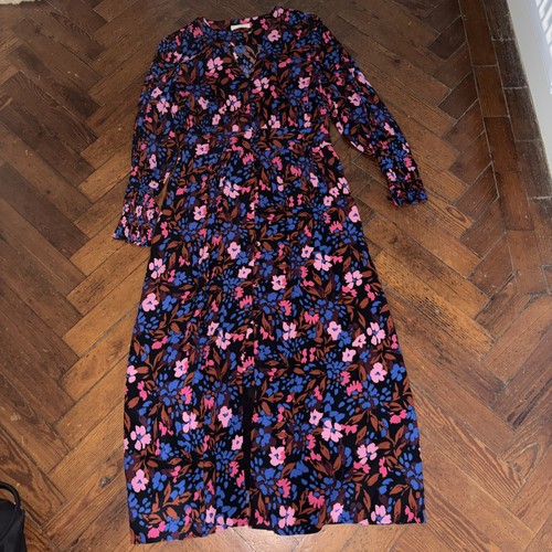 Hush floral midi dress - floral,