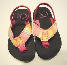 Op Girls Flip Flop Sandal Shoes Small 5-6 Beach Water Toddler Kids Baby