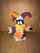 Daffy Duck *Jester* Hand Puppet From Looney Tunes 11" Equity Toys (1997)