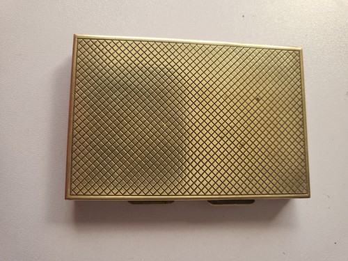 Oblong shaped gold tone - oblong,