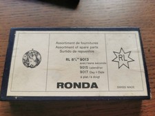 Ronda Watch Parts, Box of New
