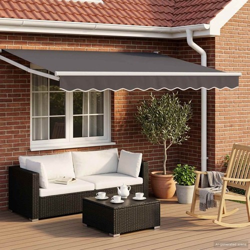 Retractable awning 3x2 - retractable, 3x2.5m