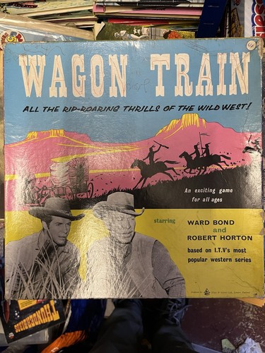 Wagon train board - board, game