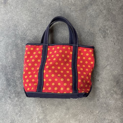 Bean red and - yellow, polka