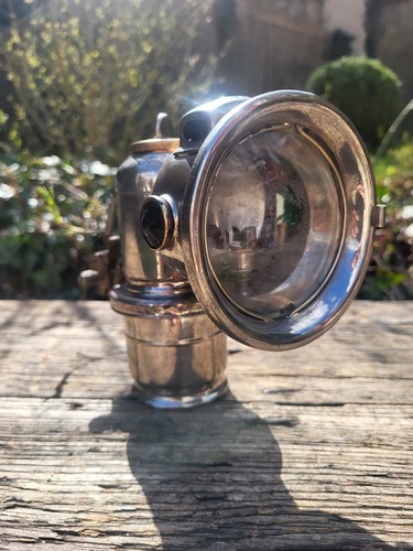 Antique lucas bicycle lamp - antique,