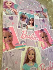 barbie single bedding freshly