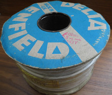 UK DELTA 100m Roll 2.5mm² Twin & Earth Cable - OLD COLOURS RED/BLACK