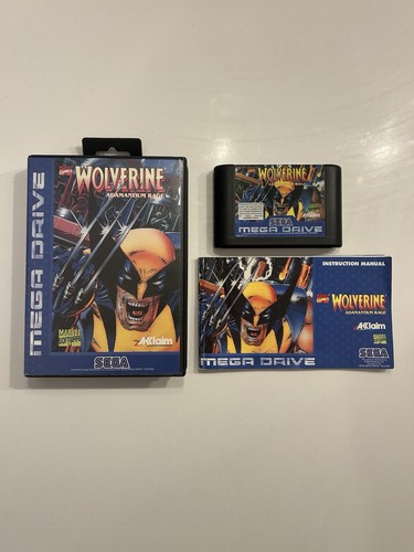 Sega mega drive game - sega, wolverine