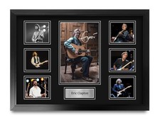 Eric Clapton A2 Framed Artwork