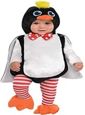 Childs Toddlers Waddles Penguin Fancy Dress Costume Age 0-6 Months