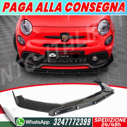 Spoiler fiat 500 - abarth, front