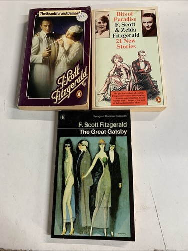 Scott fitzgerald penguin - 3x,