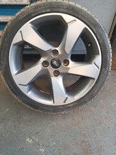 *REFURBISHED* FORD SNOWFLAKE 18”” 5x108 ALLOY WHEELS + GOOD TYRES CONNECT MONDEO