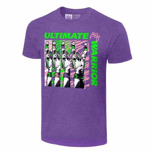 Wwe ultimate warrior purple - wwe,