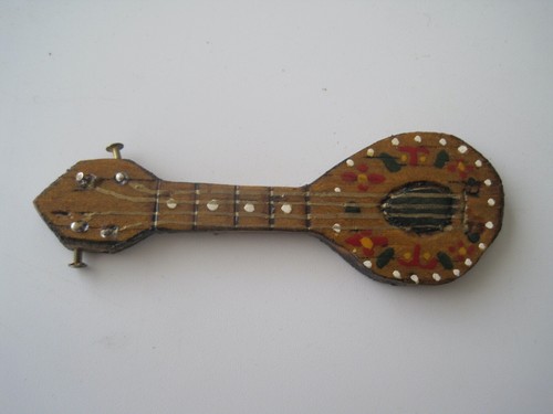 Lute guitar handmande - guitar, ornament